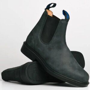 MENS BLUNDSTONE WINTER THERMAL DRESS RUSTIC BLACK BOOT